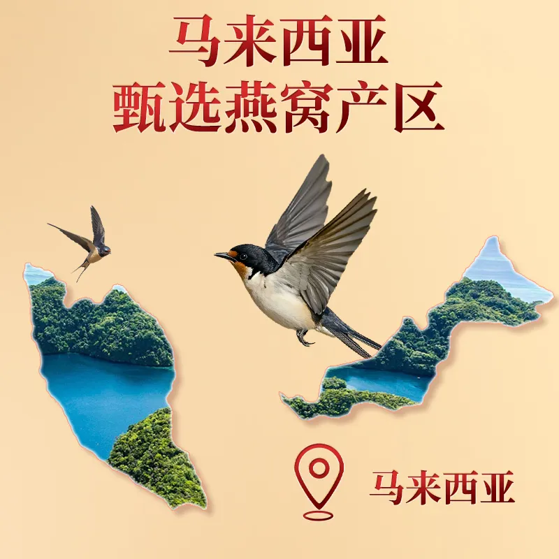 花姿盛燕窝礼盒包装展示