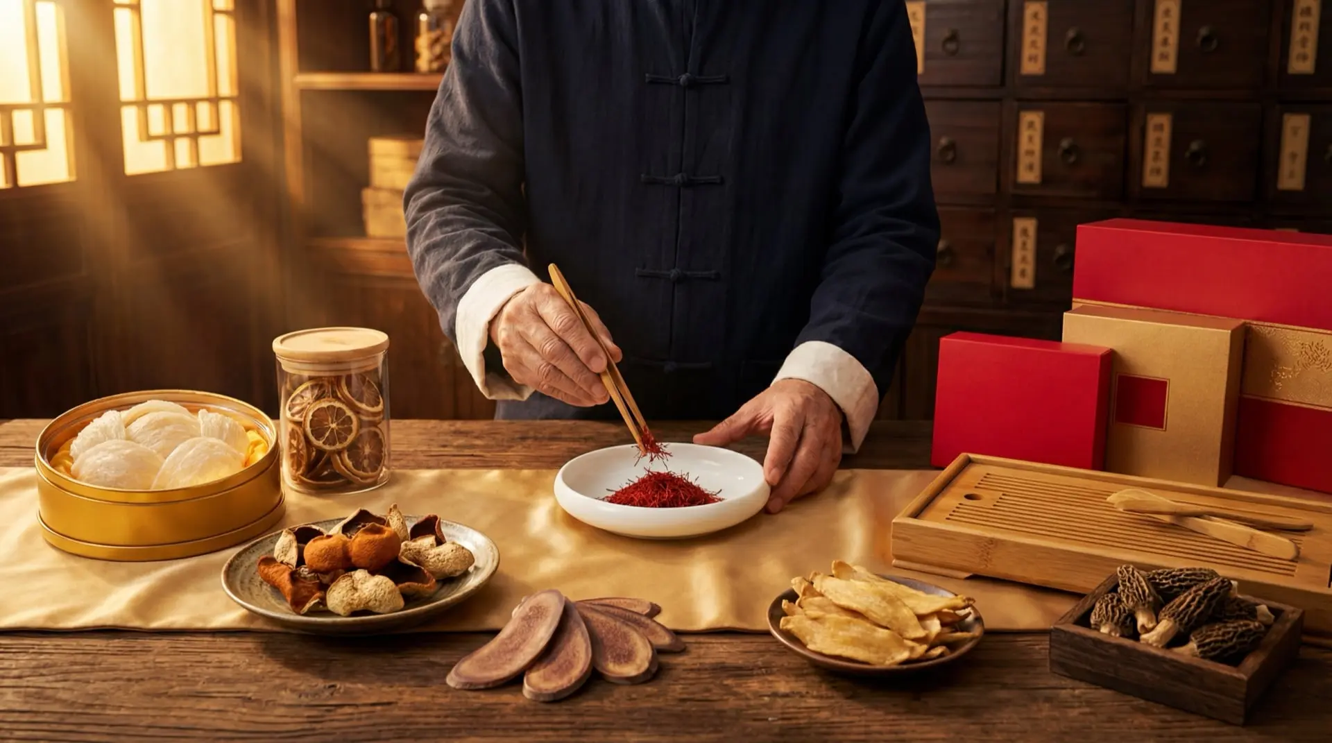 花姿盛产品展示 — 全品类高端滋补食材