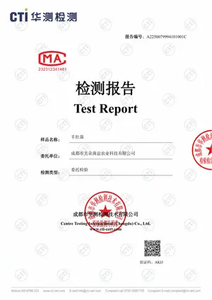 羊肚菌羊肚菌检测报告 — 第三方权威检测机构